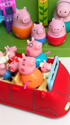 Peppa Pig goes on a trip #peppapig #asmr #asmrsounds #satisfying #unboxing