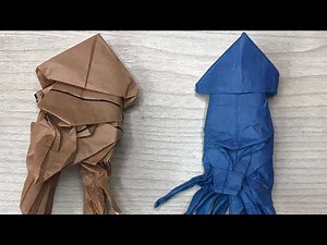 오징어 접기 리얼종이접기 책