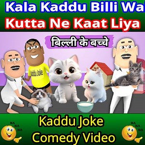 519K views · 8.9K reactions | Kaddu Joke | Kala Kaddu Billi Wala | काला कद्दू बिल्ली वाला | Jokes | Funny Comedy Video #kaddujoke #cartoon #comedy #jokes | Kaddujoke | Facebook