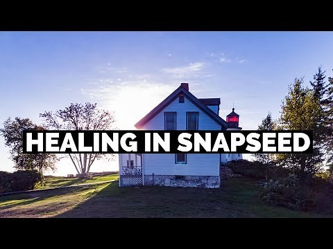 How To Use The Healing Tool in Snapseed From Google