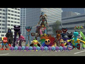 Hunted in the City by Poppy Playtime Monsters | Garry's Mod