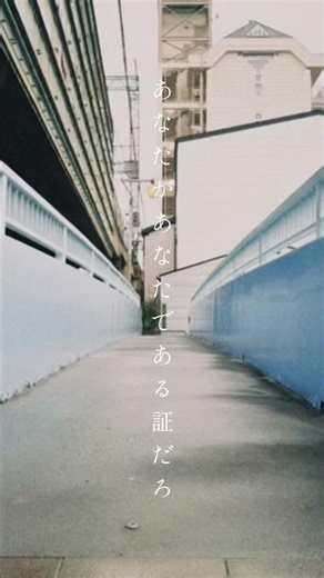 「それがあなたがあなたである証」あなたのこと/藍時雨各種サブスクにて1st EP配信中!! #邦ロック #大阪 #インディーズバンド #バンド #ライブ #歌詞動画