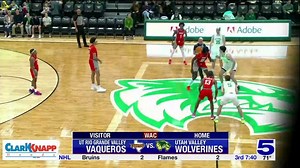 UTRGV Men's Basketball Falls at Utah Valley