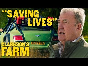 Jeremy Races The MFB To The Diddly Squat Farm Shop | Clarkson's Farm