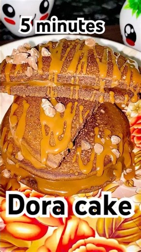 Instant Dora Cake Recipe – Only 5 Min#ghaffarbhai #shortsindia #ytshorts