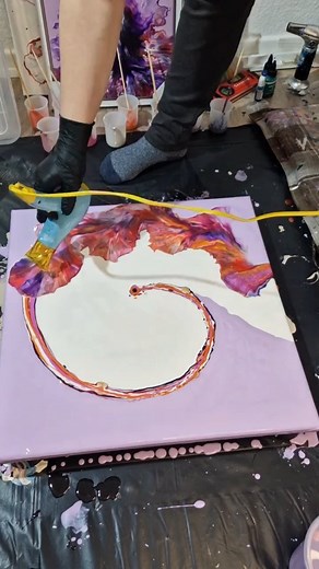 3.2K views · 176 reactions | This stunning acrylic pour painting...