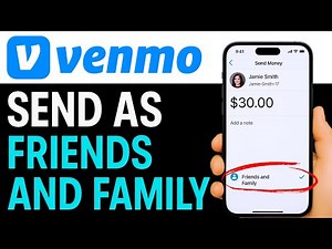 How to Send Venmo as Friends and Family 2025 (QUICK & EASY)