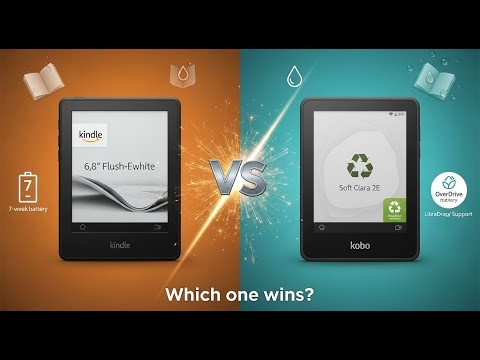Kindle Paperwhite vs. Kobo Clara 2E: E-Reader Battle