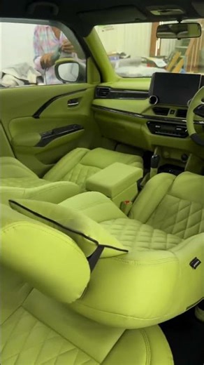 Before and after of Maruti Swift Custom Interior super Luxury Colors #swift #customized #carinterior