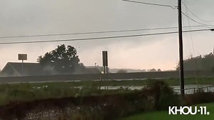 8K views · 132 reactions | Here's an incredible video of a tornado in Orange, TX near Interstate 10 and Highway 62 shot just before 9:30 a.m. Wednesday morning. Video Cred:12 News Now Weather- https://bit.ly/3GqmSCj | 6 News KCEN TV | Facebook