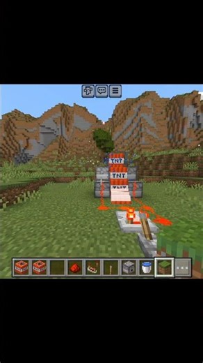 #shorts Minecraft live TNT hack.😱