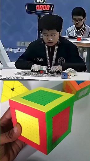 0.39 SEC 2×2 CUBE WORLD RECORD 🤯💀 #rubikscube #shorts #viral