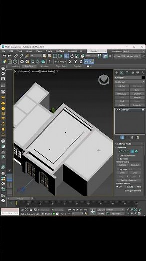 Learn how to ise the backface cull feature inside 3ds max to stop hiding objects #3dsmax #3dsmaxtips