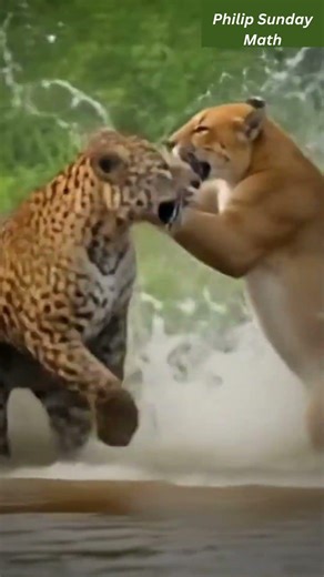 ‎When You Mistake Another Predator For A Prey🤣😳🥺, Puma vs Jaguar #jaguars #puma #wildlife #subscribe