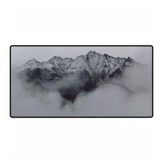 Mountain Desk Mat - Minimalist Modern Aesthetic Work Mat, Office Desk Accessories, Mouse Pad for Computer, Home Office Decor, Desk Organizer - Etsy