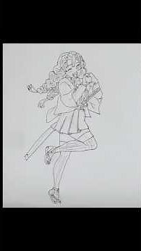 Mitsuri Kanroji – The Love Hashira | Demon Slayer Sketch ✨