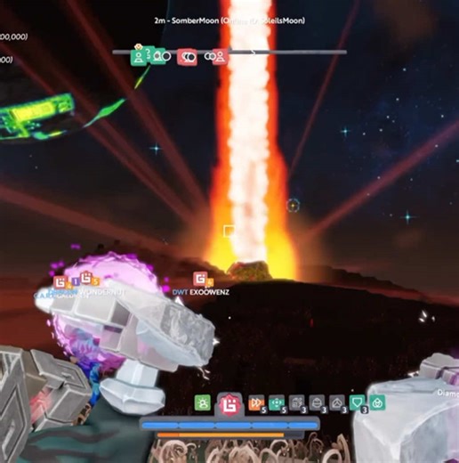 Was a great night of hunting. Thanks to those who could join! #playboundless #boundless #playstation #pcgaming #sandboxmmo #voxelgame #crossplatform #hunting #minecraft #meteors