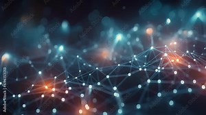 A complex interconnected network, reminiscent of a brain, emphasizing the powerful learning and memory capabilities of RNNs in handling sequential data.