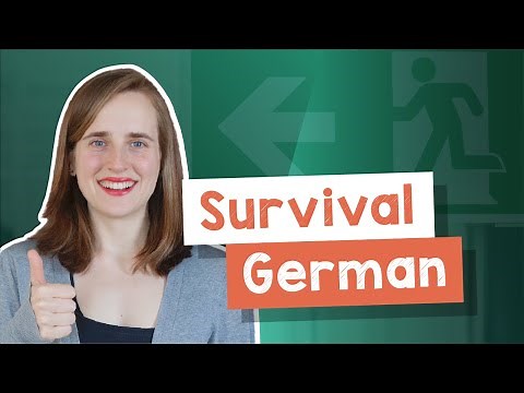 How to Survive in Germany - Useful German phrases for beginners - A1 [with Jacqueline]