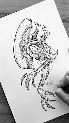 Alien Earth | Xenomorph #alien #alienearth #xenomorph #art