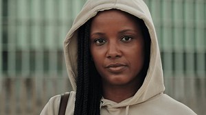 Young African American Woman Wearing Hood Stock Footage Video (100% Royalty-free) 3719411635 | Shutterstock