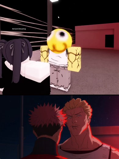 Hakari vs Yuji (maybe? more like yuji aura farming or wtv) scene (61% accuracy) Recreating jujutsu kaisen season 3 (the culling game) Ep 6 Scene Note: My freecam isnt working so the camera angle is very off and there arent many people helping me so this is the best I can do #jujutsukaisen #jjs #fyp #jjk #jujutsushenanigans