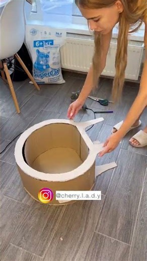DIY: Create a Dreamy DIY Cardboard Cat House - Crafting Comfort for Your Kitty!
