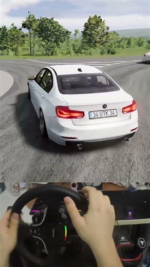 BMW F30 ile Göbek Drift Show #beamngdrive #shorts #keşfet