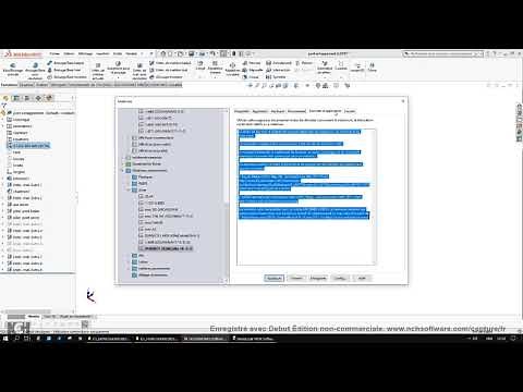 Créer bibliothèques matériaux SolidWorks