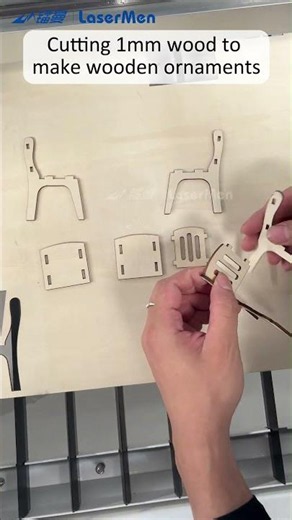 [LaserMen] Dual-Head CO2 Laser Cutting and Engraving Machine | 1mm Wood Sheet Cutting
