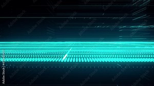 Geometric mesh from 3d render of web textures in space. Cyber information matrix with online generated structures and pictorial effects programming. Infinite clusters with process algorithms.