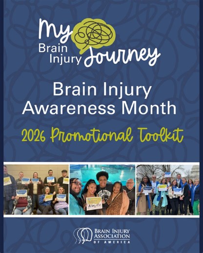 In honor of Brain Injury Awareness Month, the Brain Injury Association of America has released its 2026 Brain Injury Awareness Toolkit filled with resources, educational materials, and ways to help… | Andee's Army | Youth Brain and Spinal Cord Foundation