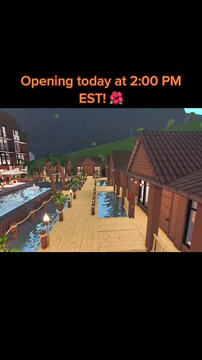 Join us! #bloxburgbuild #bloxburg #roblox #bloxburghotel #roleplay #rp #resort #viral