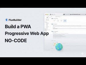 📗 How to Build a PWA with FluxBuilder (Best No-Code Flutter App Builder 2026)