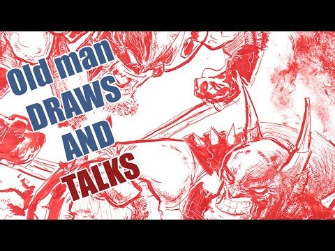 Inking Absolute Batman vs Wolverine Splash Page | Fan Art Process + Why Unique Style Matters