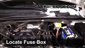 Interior Fuse Check: 2009 Chrysler Town and Country Touring 3.8L V6