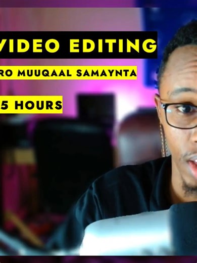 Video Editing - Filmora 13 | 🤩FREE COURSE! #abzimasterycourses #AbdirahmanAbzi #Video #editingvideo #Baro
