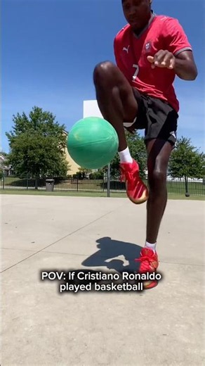 If Ronaldo played basketball🏀