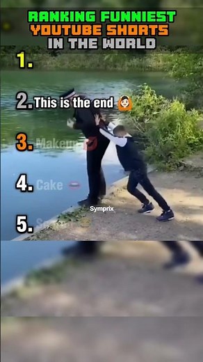 Ranking the funniest youtube shorts in the world 😂 #shorts