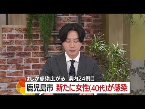 はしか感染広がる 鹿児島市で新たに女性（40代）が感染 県内24例目 (26/03/27 18:24)