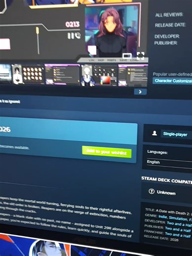 A Date with Death 2: Free to Play Visual Novel