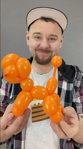 How to make a poodle out of a balloon 🐩