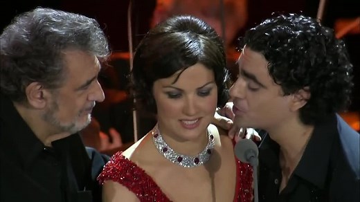 Anna Netrebko & Placido Domingo & Rolando Villazon - La Traviata Brindisi, Dein ist mein ganzes Herz (2006)
