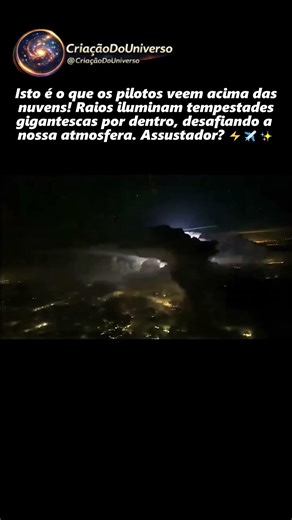 O que os pilotos realmente veem durante uma tempestade? 😳⚡