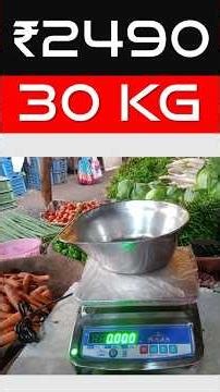 ✅GVC Steel Body Weight Machine Review🔥डिजिटल वेट मशीन🔥30 Kg ​Weighing Scale🔥GVC Digital Weight Scale