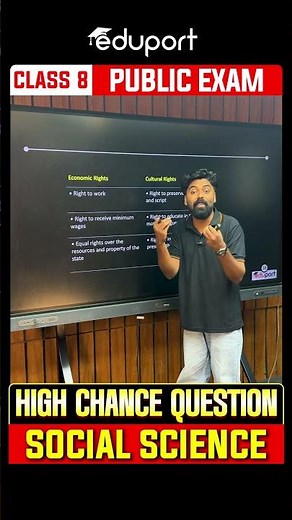 Class 8 Annual Exam Social Science Chapter 9 High Chance Questions