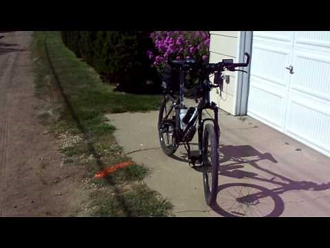 Police Bike Patrol LED Emergency Lights (Video 1)
