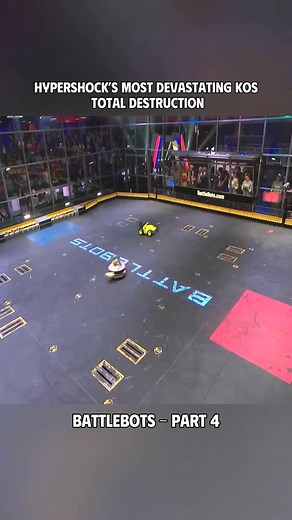 12K views · 66 reactions | Hypershock’s Most Devastating Kos Total Destruction - p4 #engineering #battlebots #robots #viral #robotics | WWE 2k53 | Facebook
