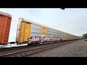 (Southbound) Union Pacific Manifest Train passes through the Steilacoom Ferry Terminal.