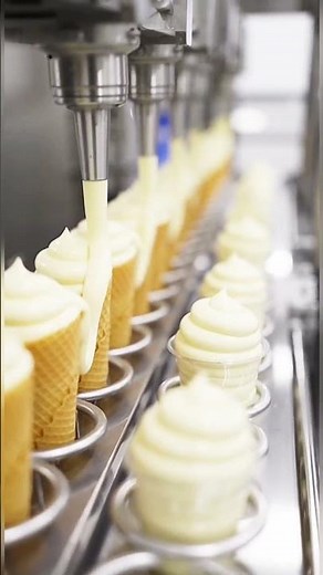 How Ice Cream Is Made in Factories | Satisfying Food Process